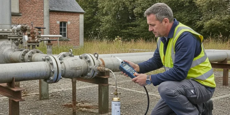 calibrer detecteur fuite electronique selon norme